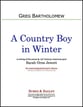A Country Boy in Winter TTBB choral sheet music cover